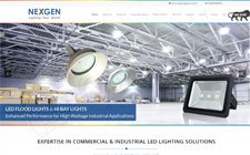 LED Lighting Website Design Jaipur