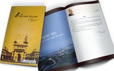 NRI Colony Ajmer Brochure design